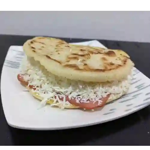 Arepa Jamón y Queso