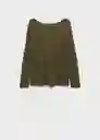 Jersey Perlin Khaki Talla XL Mujer Mango