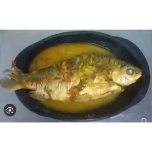 Sopa de Pescado Frito Pequeña de 14 Onza