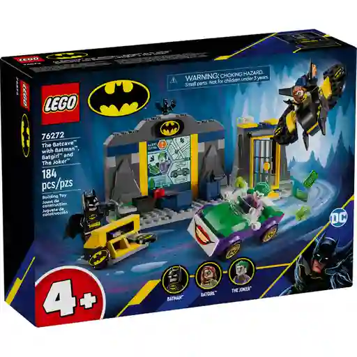 Set Construcción Batcueva Con Batman Batgirl y The Joker Lego