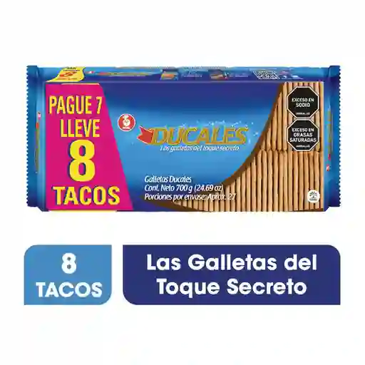 Saltin Ducales galletas infaltables x pague 7 lleve 8 x 700 gramos