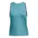 Under Armour Camiseta Knockout Tanks Mujer Azul LG 1378580-433