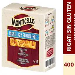 Monticello Pasta Rigati Libre de Gluten