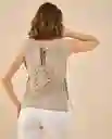 Blusa Tejido Londres Medio Gris Talla L 462G210 Esprit