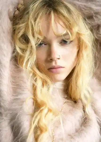 Saco Jersey Brushed Piedra Talla L Mujer Mango