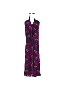 Vestido Sira Morado Talla XS Mujer Mango