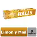 Halls Caramelo Miel y Limón