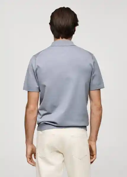 Polo Arraona Porcelana Talla XXL Hombre Mango