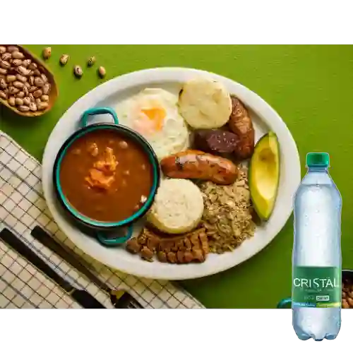 Combo Paisita + Cristal con Gas 600 ml