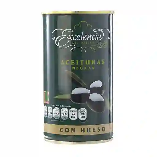 Excelencia Aceituna Negra Con Hueso