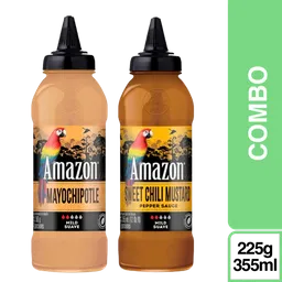 Combo Amazon Salsa Picante Chipotle + Picante Sweet Mustard