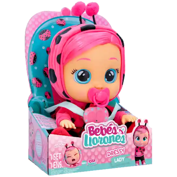 Boing Toys Juguete Bebés Llorones Dressy Surtido