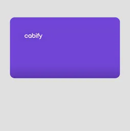 Giftcard Cabify