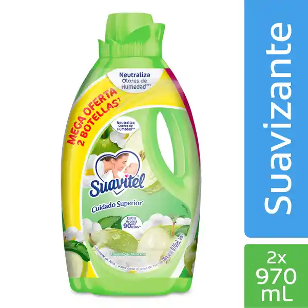 Suavitel Suavizante Cuidado Superior Frescura de Manzana 970 mL