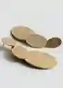 Pendientes Minerva Oro Talla 99 Mujer Mango