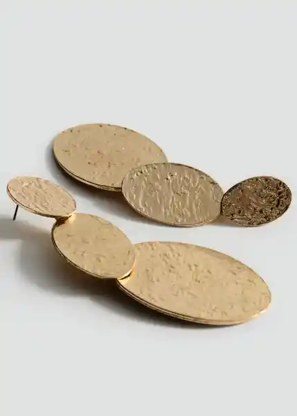 Pendientes Minerva Oro Talla 99 Mujer Mango