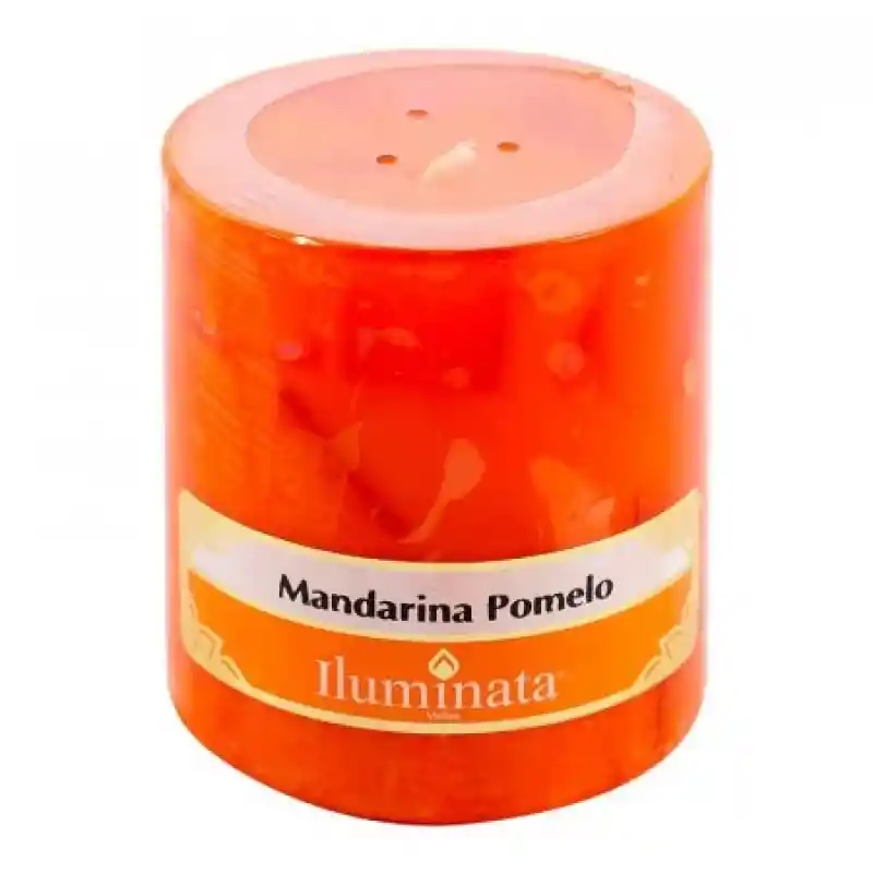 ILUMINATA Vela Decorativa Mandarina Pomelo