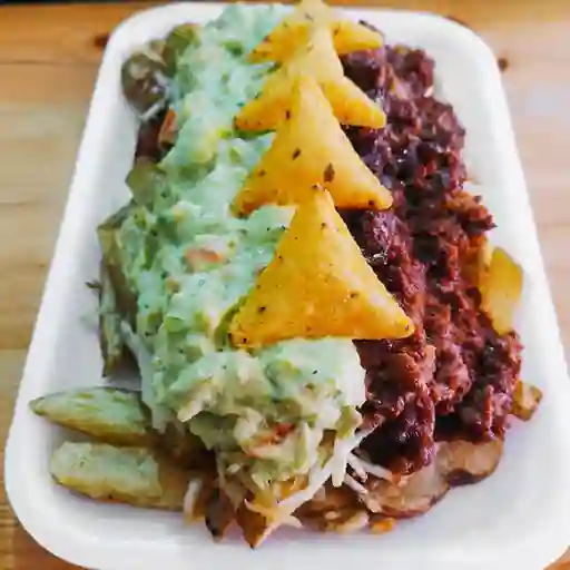 Salchipapa Mexicana Al Chile