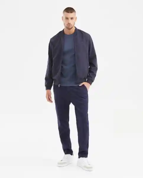 Chaqueta Basic Bomber Azul Medianoche Ultraoscuro S Chevignon