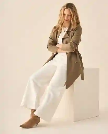 Chaqueta Verde Opal Medio Talla L 423G231 Esprit