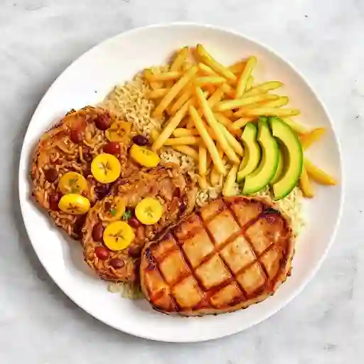 Combo de arroz paisa para 3 personas