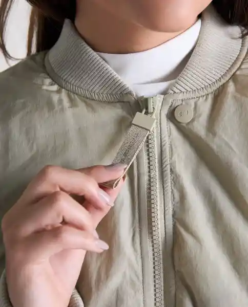 Chaqueta Mujer Caqui Talla XS 629G000_CAQ150513 Americanino