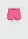 Short Leandra Fucsia Talla 14 Niñas Mango