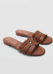 Sandalias Torin Cuero Talla 38 Mujer Mango