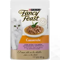 8 x Fancy Feast Alimento Humedo Para Gato Casserole