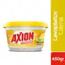 Lavaplatos en Crema Axion Lima Limon 450g