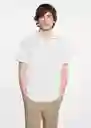 Camisa Polo Slim Off White Talla 21 Teen Niños Mango