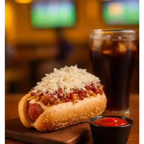 Perro Clasico con Bebida