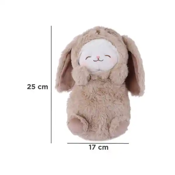 Peluche Lamb Baa Con Disfraz de Conejito 10In Mini Family Miniso