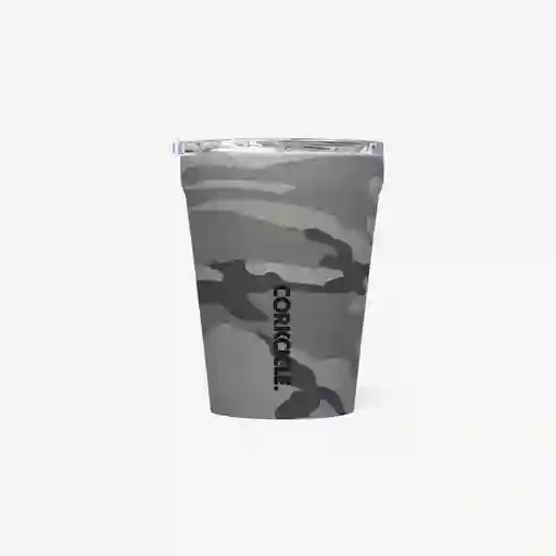 Corkcicle Vaso Tumbler Gris Camo 12 Oz Altura 14.5 cm