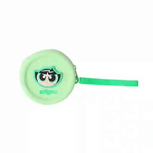 Monedero Redondo Serie Las Chicas Súper Poderosas Verde Miniso