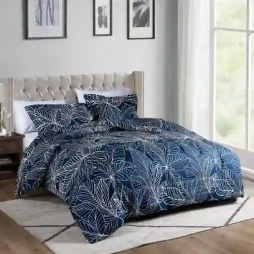 Expressions Comforter Estampado Para Cama Sencilla (150 X 230 Cm) Incluye: 1 Funda 50 X 70 Cm + 5 Cm. Marca: . Sku 209192