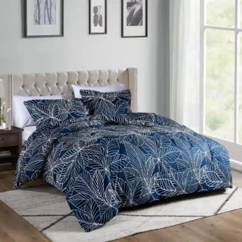 Expressions Comforter Estampado Para Cama Sencilla (150 X 230 Cm) Incluye: 1 Funda 50 X 70 Cm + 5 Cm. Marca: . Sku 209192