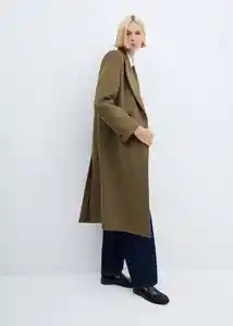 Abrigo Eye Khaki Talla 24 Mujer Mango