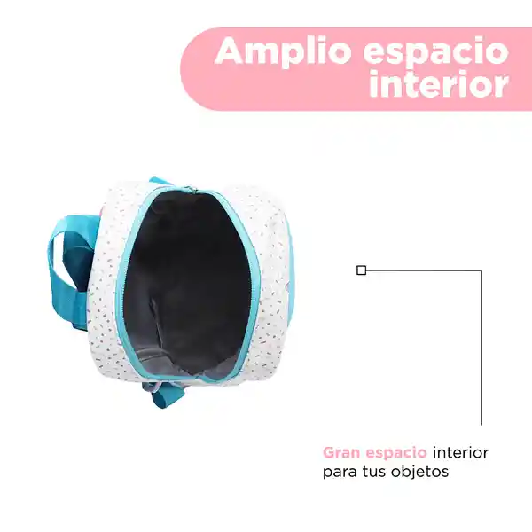 Maleta Infantil Serie Mis Pastelitos Blanca Miniso