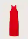 Vestido Sprio2 Rojo Talla Xs Mujer Mango