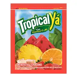 Tropicalya Bebida en Polvo Sabor Tropical