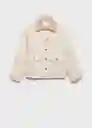 Chaqueta Cazadora Newrio Crudo Talla M Mujer Mango