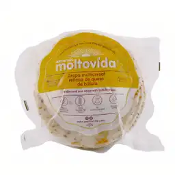 Moltovida Arepa Multicereal Rellena de Queso de Búfala