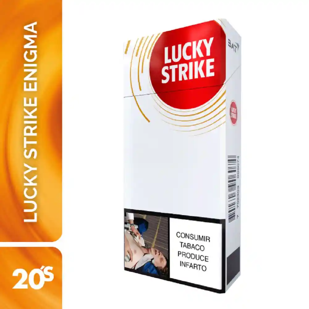 Cigarrillo Lucky Strike Enigma 20'S