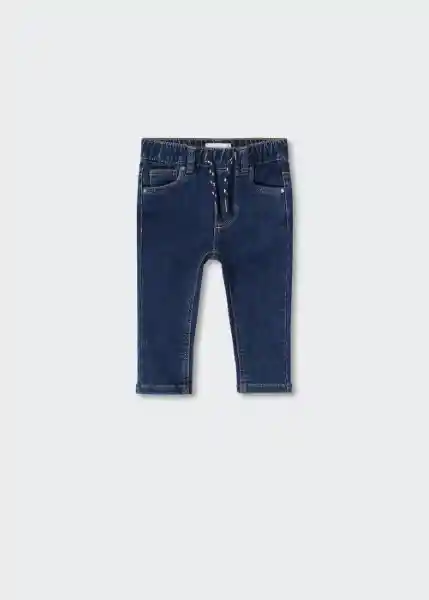 Jeans Pablo Tejano Oscuro Talla 71 Niños Mango