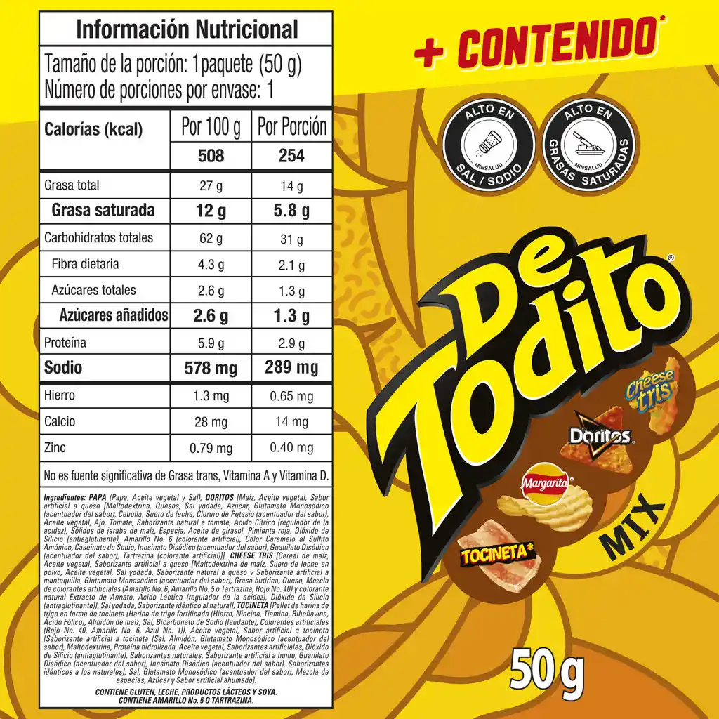   De Todito  Mix 50G 