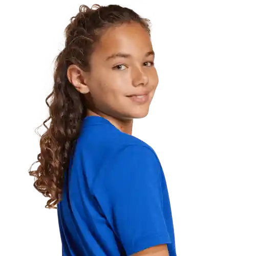 Adidas Camiseta Manga Corta Tee 160 de Niño Azul Talla S
