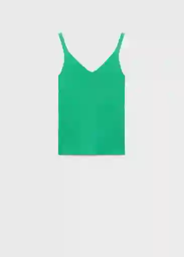 Top Gym Verde Talla XS Mujer Mango
