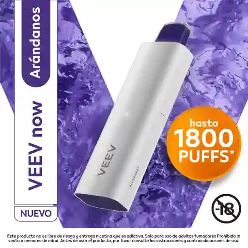 VEEV now Vape Arándanos 1800 Puff