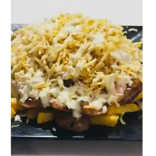Salchipapa Doble Maxideli